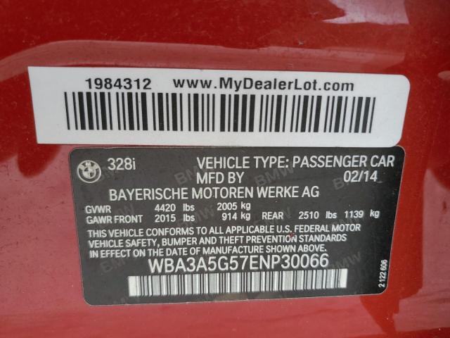 WBA3A5G57ENP30066 BMW 328 I
