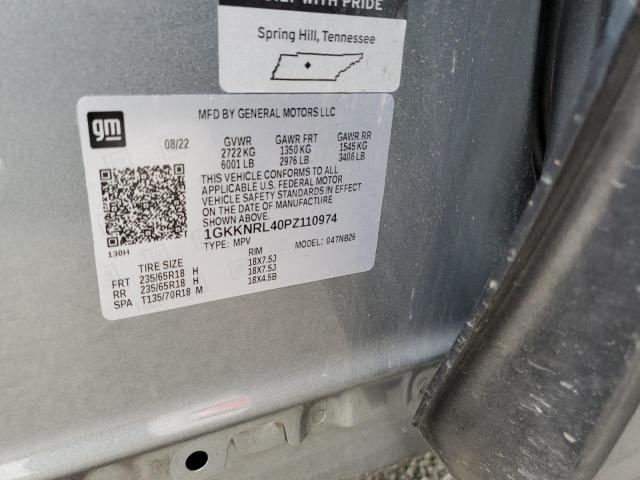 1GKKNRL40PZ110974 GMC lsy