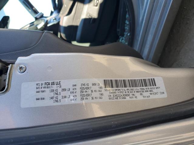 2C4RDGEG4JR200347 Dodge Grand Caravan Gt