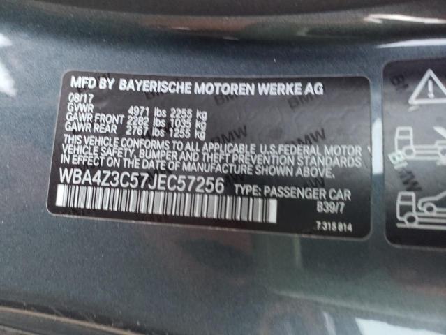 WBA4Z3C57JEC57256 BMW 430xi