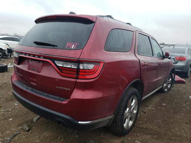 1C4RDJDG9FC772187 Dodge DURANGO LIMITED