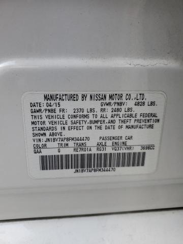 JN1BV7AP8FM344470 Infiniti Q50 BASE