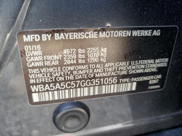 WBA5A5C57GG351056 BMW 528 I