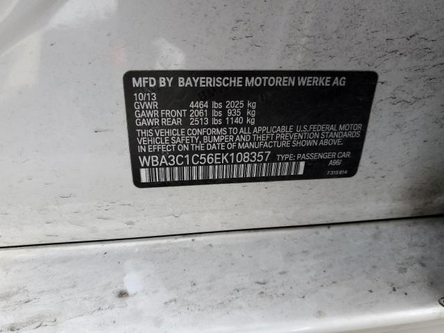 WBA3C1C56EK108357 BMW 328 I Sulev