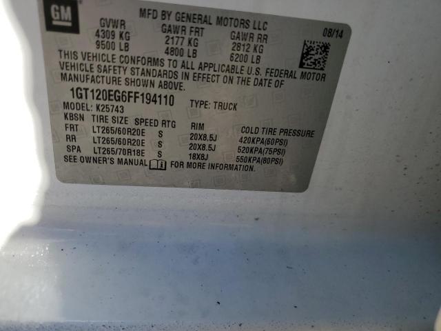 1GT120EG6FF194110 GMC Sierra K2500 Denali