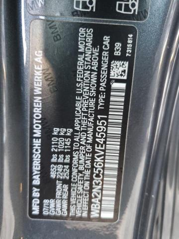 WBA2N3C56KVE45951 BMW M240XI