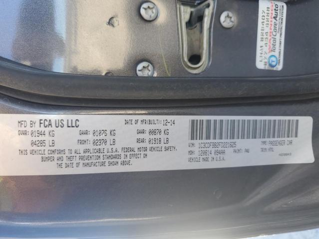 Auction sale of the 2015 Dodge Dart Sxt , vin: 1C3CDFBB2FD221625, lot number: 175005823
