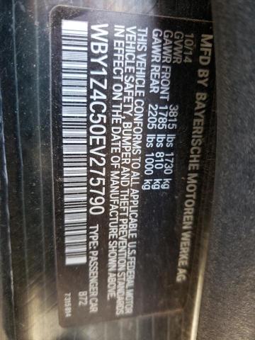 WBY1Z4C50EV275790 BMW I3 REX
