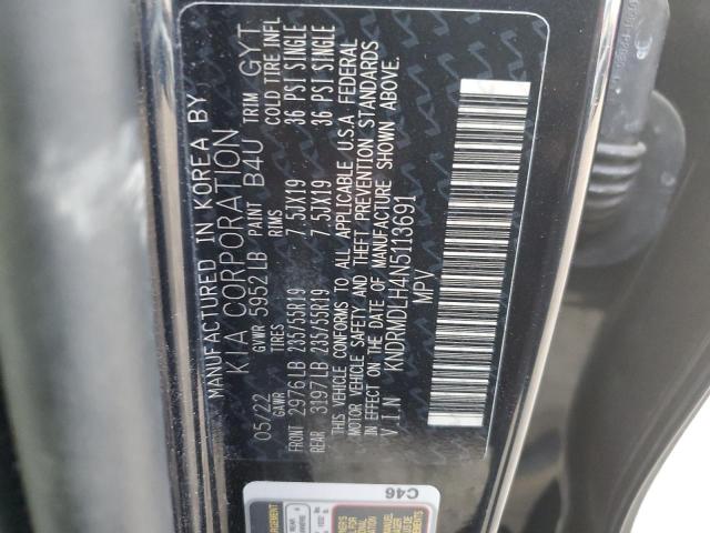 KNDRMDLH4N5113691 KIA Sorento Sx Prestige