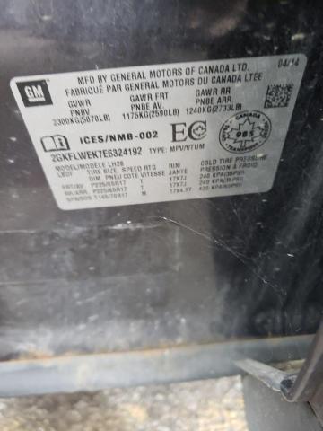 2GKFLWEK7E6324192 GMC Terrain Sle