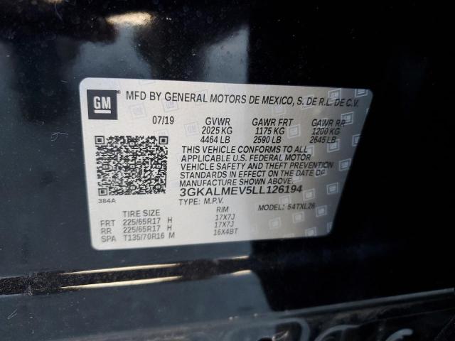 3GKALMEV5LL126194 GMC Terrain Sle