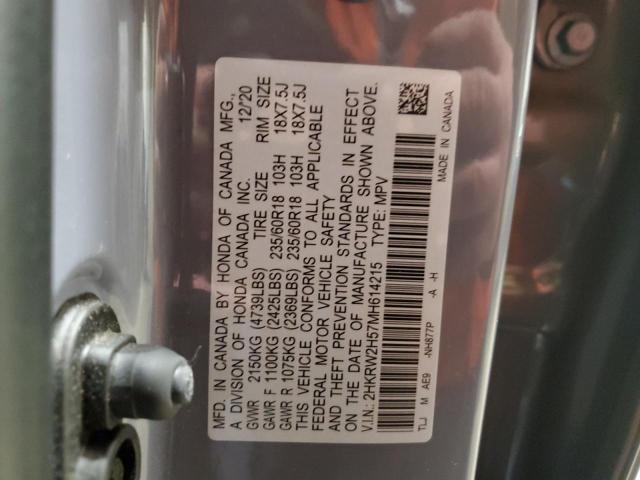 2HKRW2H57MH614215 Honda CR-V EX