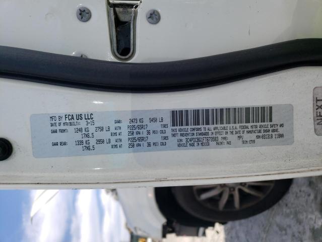 3C4PDCBG1FT673583 Dodge Journey Sxt