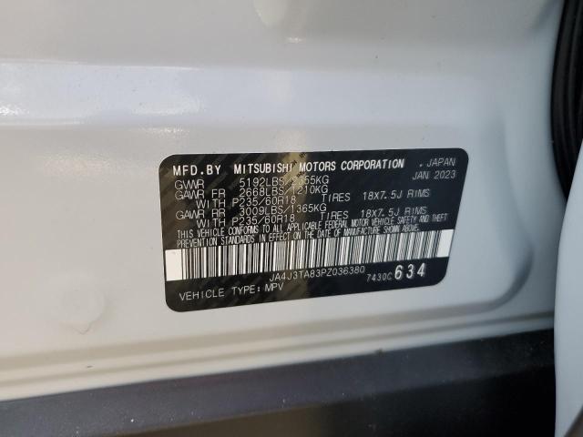 JA4J3TA83PZ036380 Mitsubishi Outlander Es
