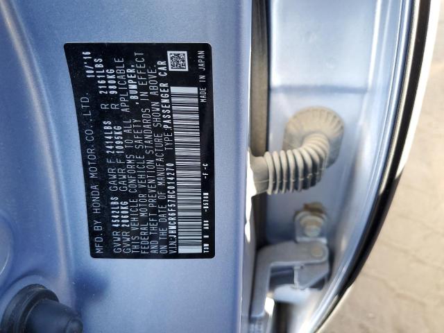 JHMCR6F57HC014270 Honda Accord Hybrid Exl