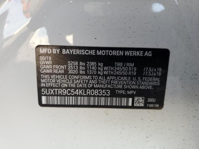 5UXTR9C54KLR08353 BMW X3 Xdrive30i