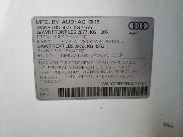 WA1CCBFP0HA041457 Audi Sq5 Premium Plus