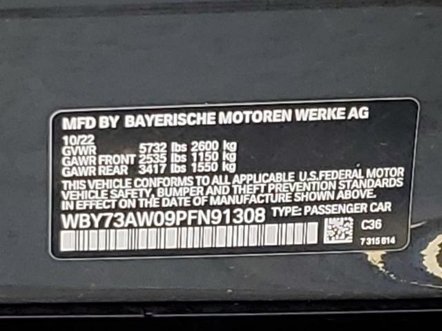 WBY73AW09PFN91308 BMW I4 Edrive40