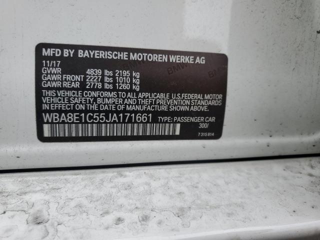 WBA8E1C55JA171661 BMW 330e