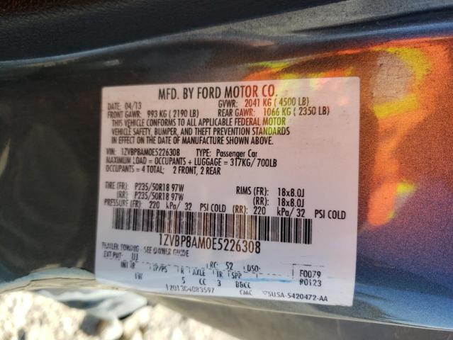 1ZVBP8AM0E5226308 Ford MUSTANG