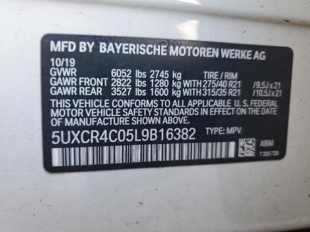5UXCR4C05L9B16382 BMW X5 Sdrive 40i