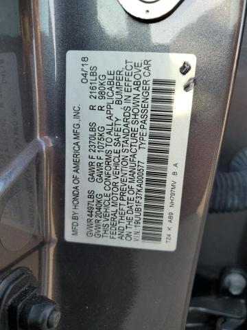19UUB1F37KA000577 Acura TLX