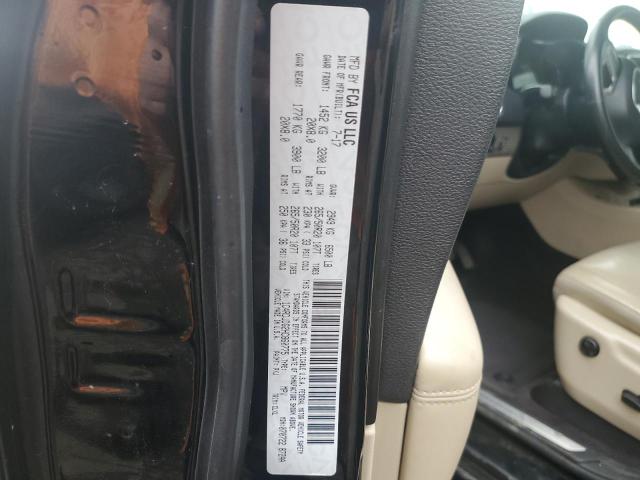 1C4RDJDG2HC860775 Dodge DURANGO GT