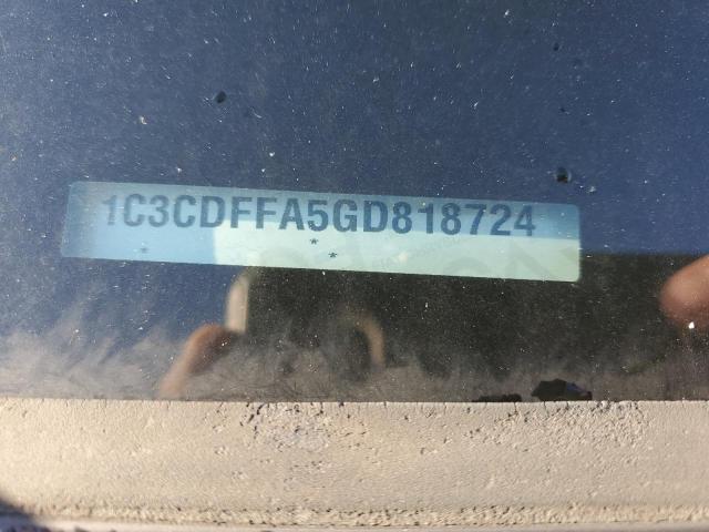 1C3CDFFA5GD818724 Dodge Dart Sxt Sport