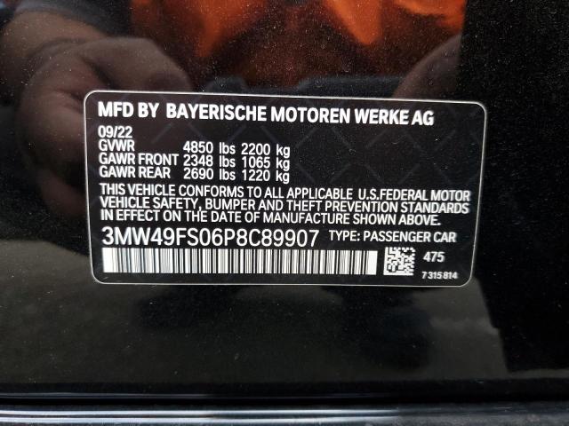 3MW49FS06P8C89907 BMW M340I