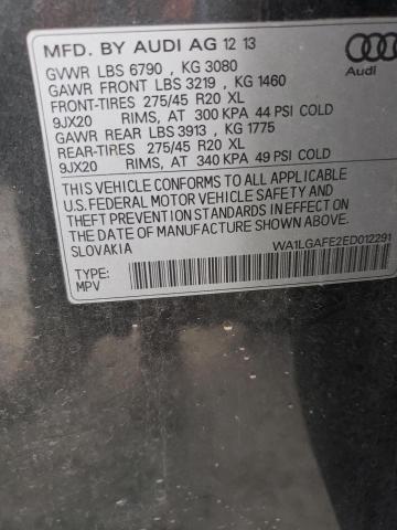 WA1LGAFE2ED012291 Audi Q7 Premium Plus