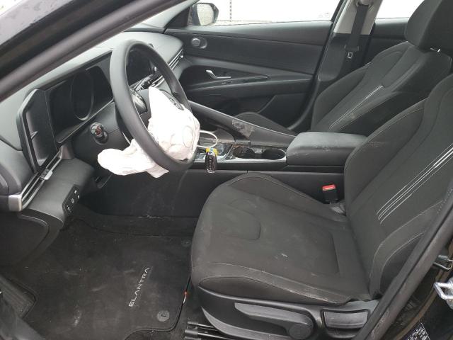 KMHLM4AJ5NU027657 Hyundai Elantra Blue