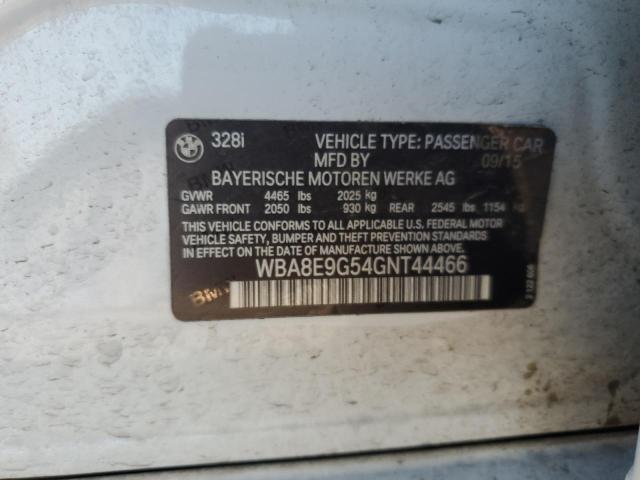 WBA8E9G54GNT44466 BMW 328 I Sulev
