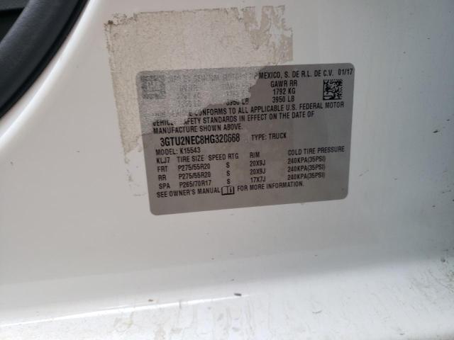3GTU2NEC8HG320668 GMC Sierra K1500 Slt