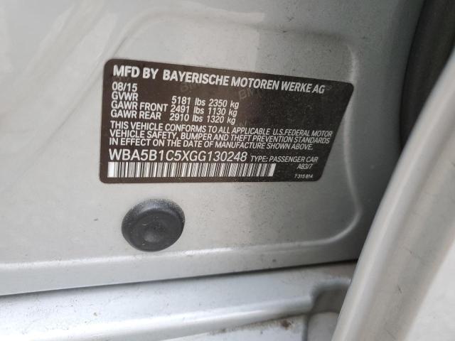 WBA5B1C5XGG130248 BMW 535 I