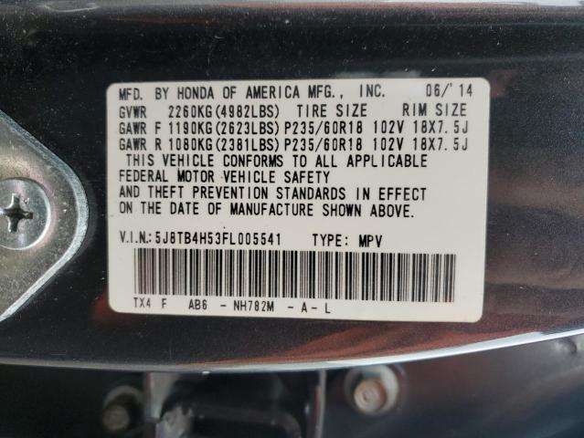5J8TB4H53FL005541 Acura Rdx Technology