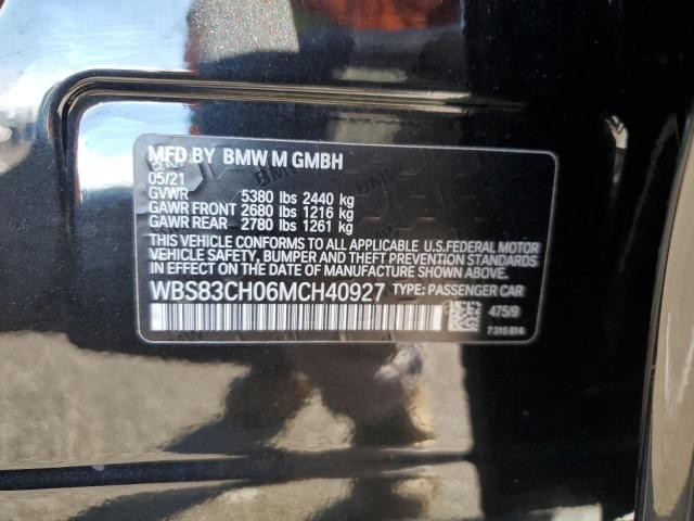 WBS83CH06MCH40927 BMW M5