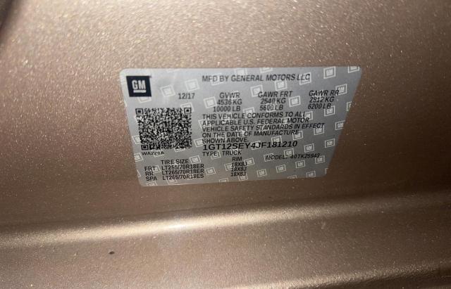 1GT12SEY4JF181210 GMC Sierra K2500 Sle