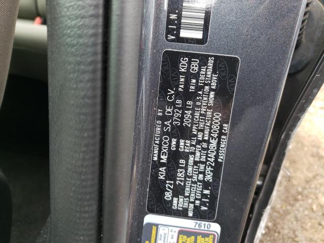 3KPF24AD8ME408000 KIA FORTE FE