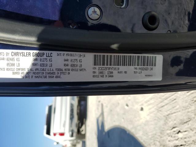 2C3CDZBT8FH710110 Dodge Challenger Sxt Plus