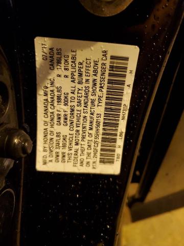 2HGFC2F55HH560153 Honda Civic Lx