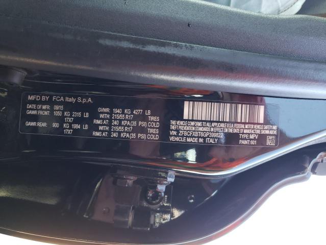 ZFBCFXBT6GP399822 Fiat 500x Easy
