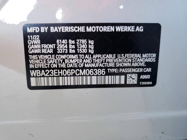 WBA23EH06PCM06386 BMW 740 I