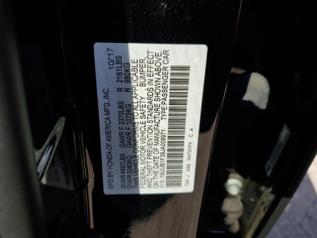 19UUB1F39JA008971 Acura TLX