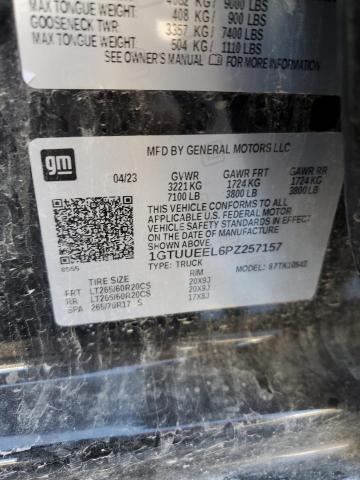 1GTUUEEL6PZ257157 GMC Sierra K1500 At4