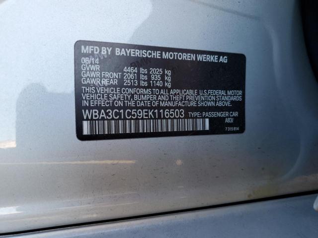WBA3C1C59EK116503 BMW 328 I Sulev