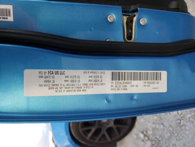 2C3CDXGJ2FH932475 Dodge Charger R/t Scat Pack