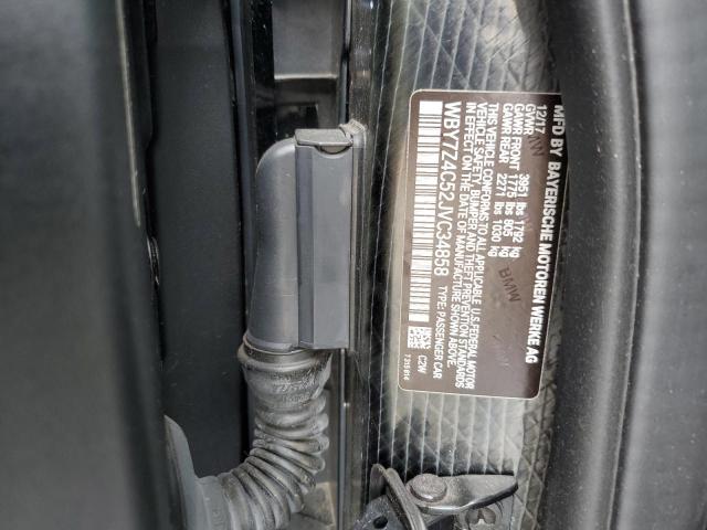 WBY7Z4C52JVC34858 BMW I3 REX