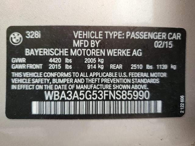 WBA3A5G53FNS85990 BMW 328 I