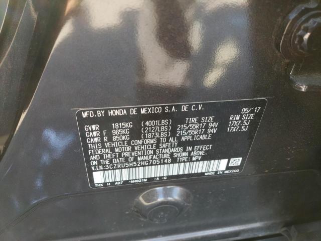 3CZRU5H52HG705148 Honda HR-V EX