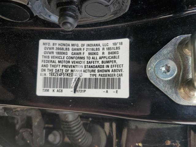 19XZE4F51KE014793 Honda INSIGHT EX
